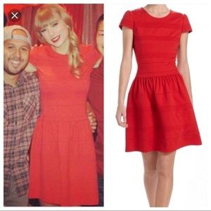 Anthropologie Pintucked Ponte Dress